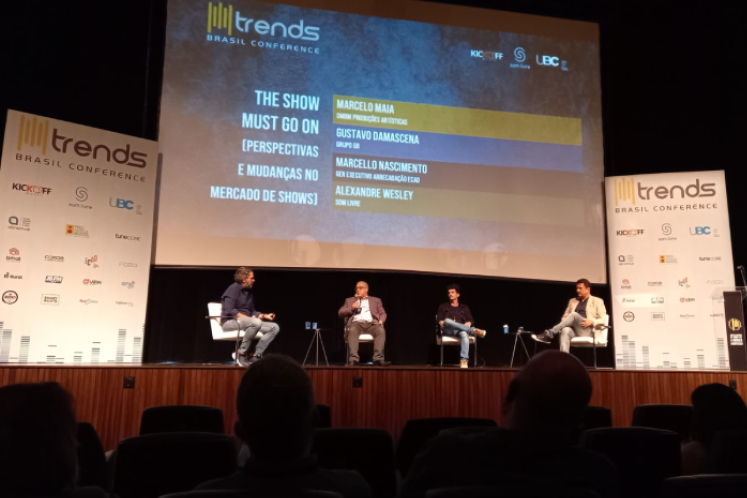 Ecad participa do Trends em painel sobre a retomada de shows